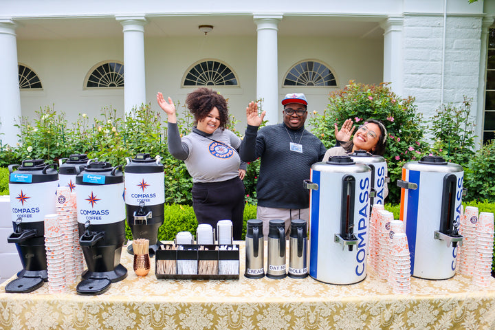 Strength in Service: Compass Coffee at the White House Military Kids Workout