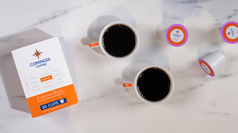 Compass Coffee Launches Kcups!