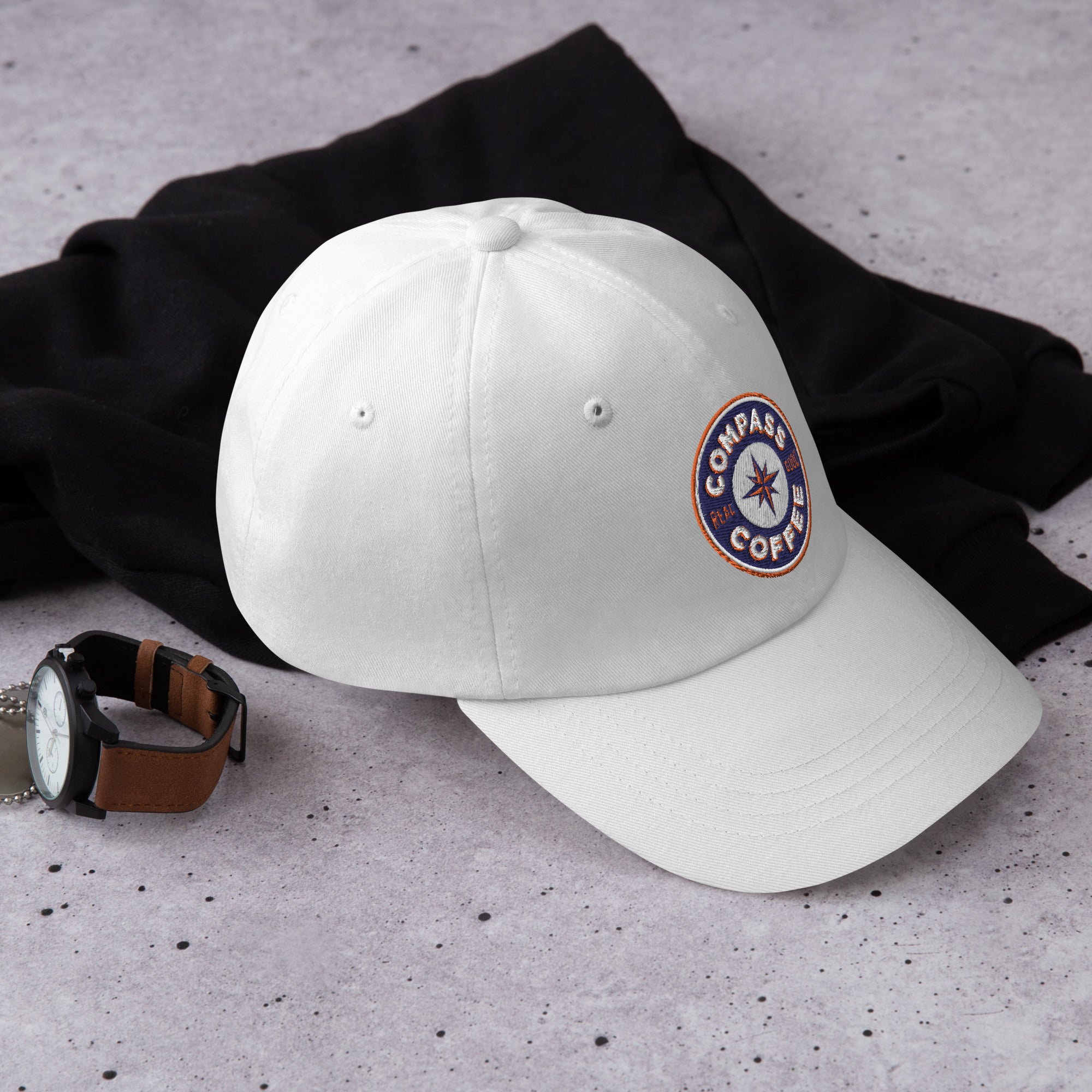 Compass Coffee Dad Hat