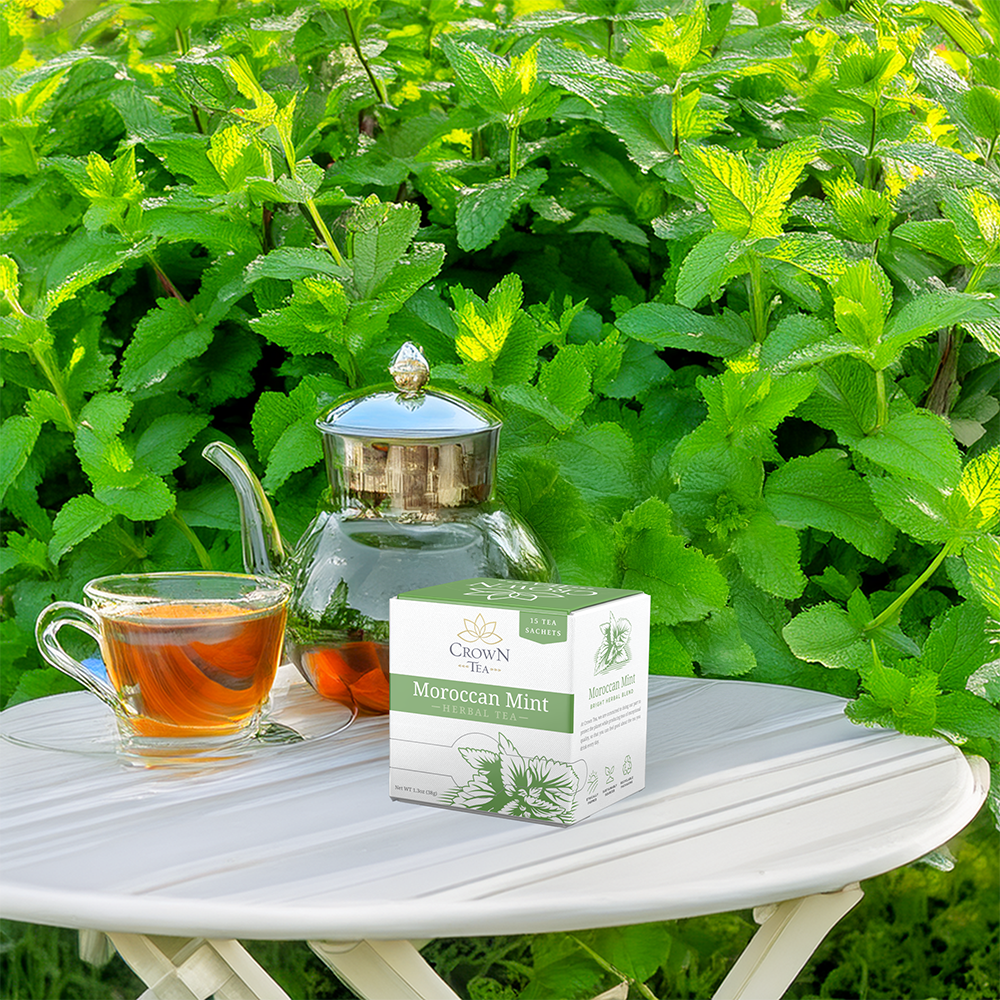 Moroccan Mint Crown Tea – Compass Coffee