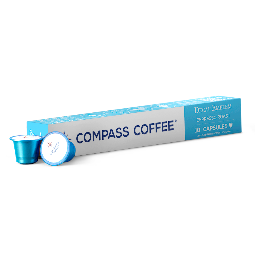 Espresso Compatible* Capsules - Decaffeinated Classico Roast