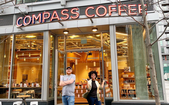 The wait is over: Compass Coffee opens in Navy Yard!