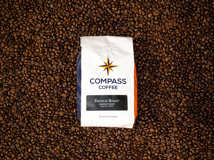 Compass Coffee delivers bold flavors with its French Roast Blend