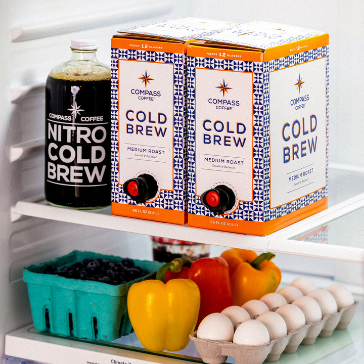 Compass Coffee Cold Brew on Tap Fridge Pack
