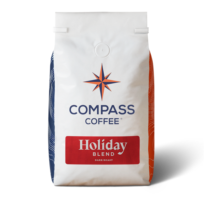 Compass Coffee DC Holiday Blend Dark Roast 2lb bag