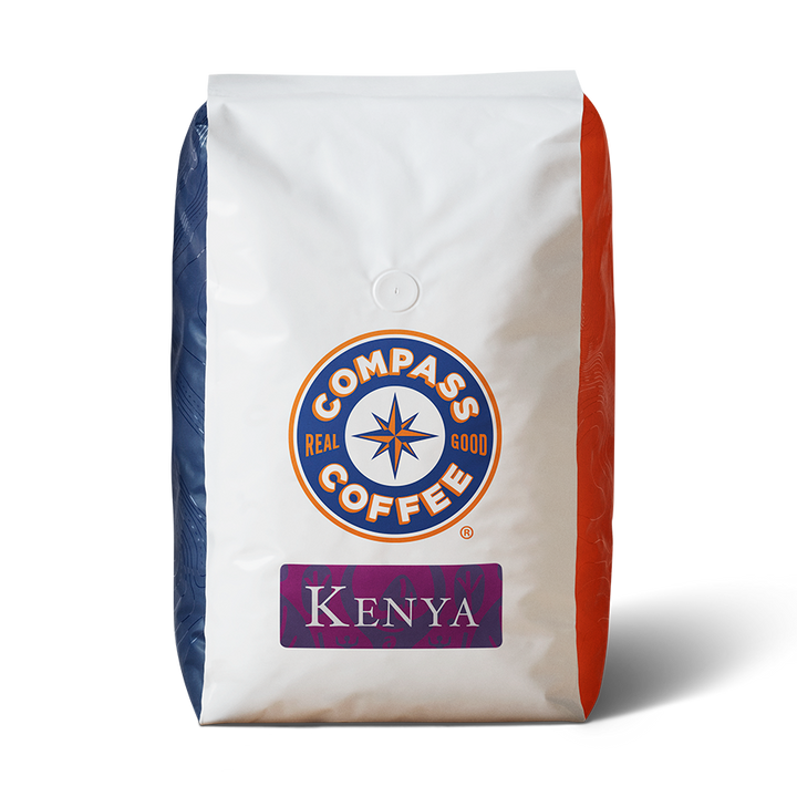 kenya single origin coffee beans blend 12oz tin