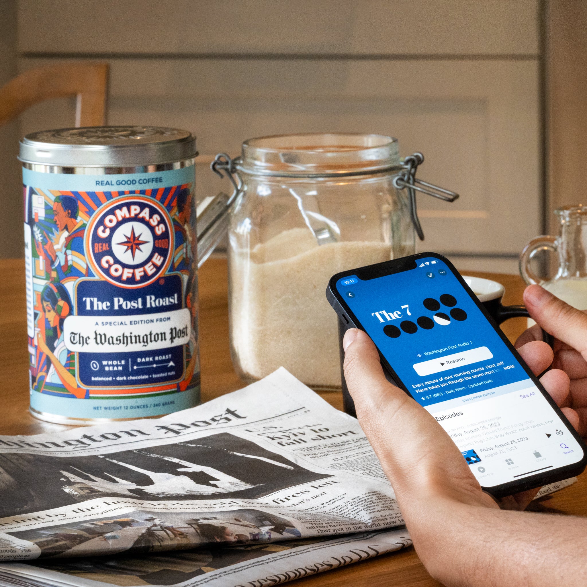 The Post Roast Compass Coffee