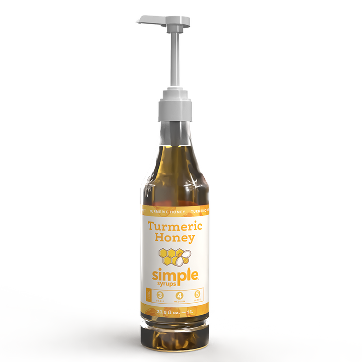 Turmeric Honey Simple Syrup