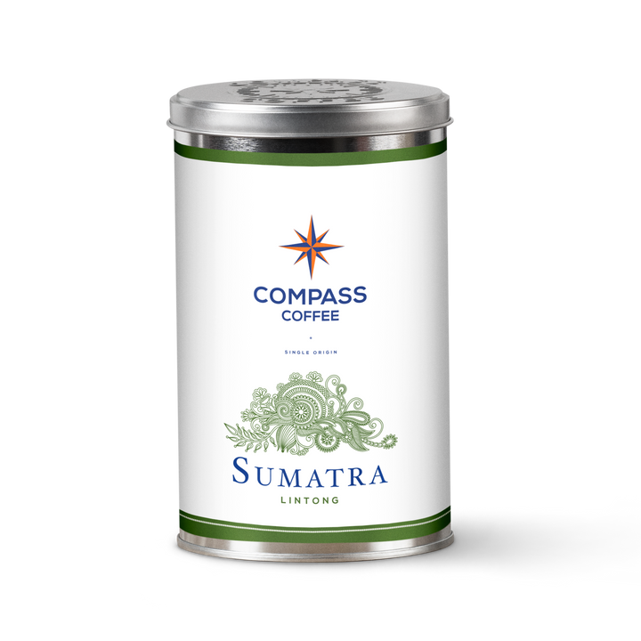 Compass Coffee Sumatra Lintong Single Origin 12oz Tin