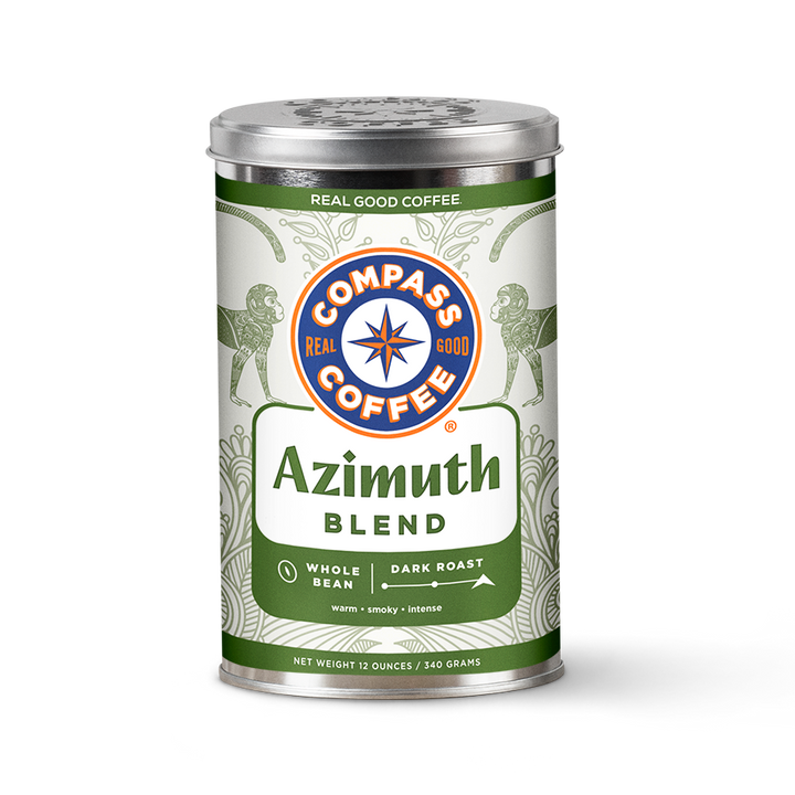 azimuth dark roast whole bean coffee blend 12oz