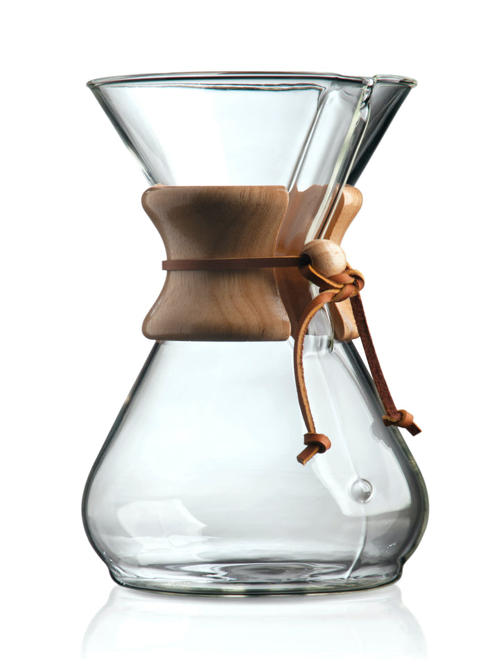 chemex 8 cup coffee maker brewing equipment