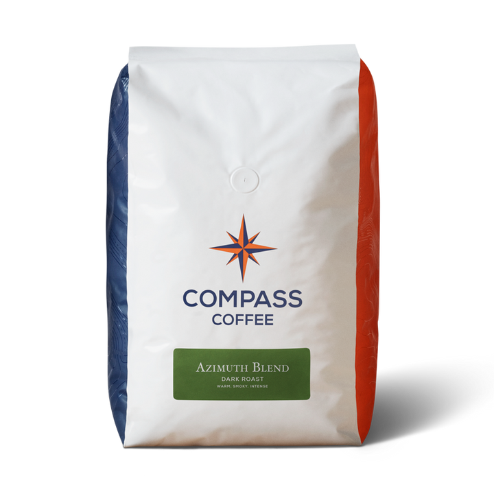 azimuth dark roast whole bean coffee blend 12oz