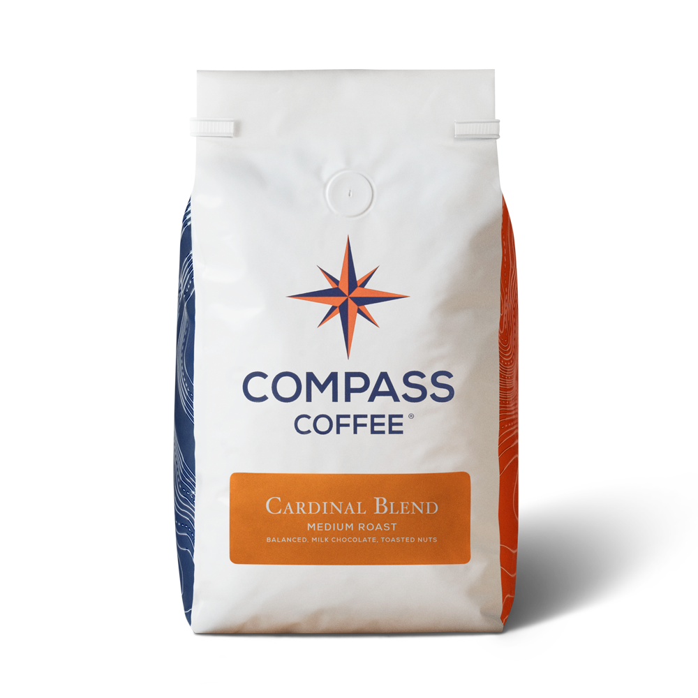 Cardinal Blend Medium Roast Compass Coffee