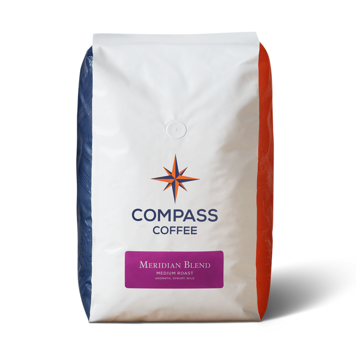 meridian medium roast whole bean coffee blend 5lb
