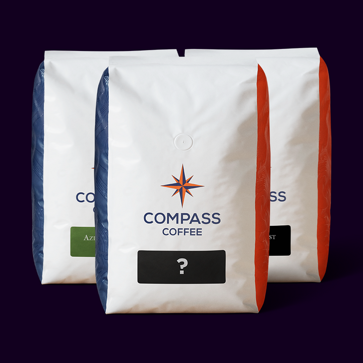 Compass Coffee DC dark roast coffees roasters choice subscription 5lb bags